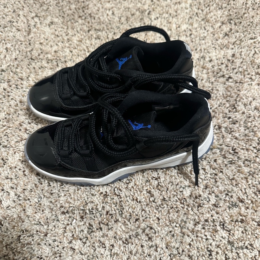 Low top space jam 11s. Jordan’s , preschool